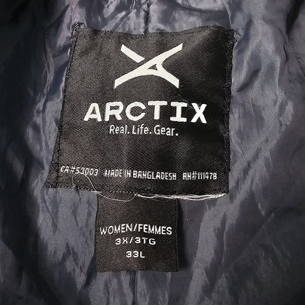 Arctix Insulated Waterproof Ski Snowsport Insulated Cargo Pants Black Womens‎ 3X - Picture 6 of 16